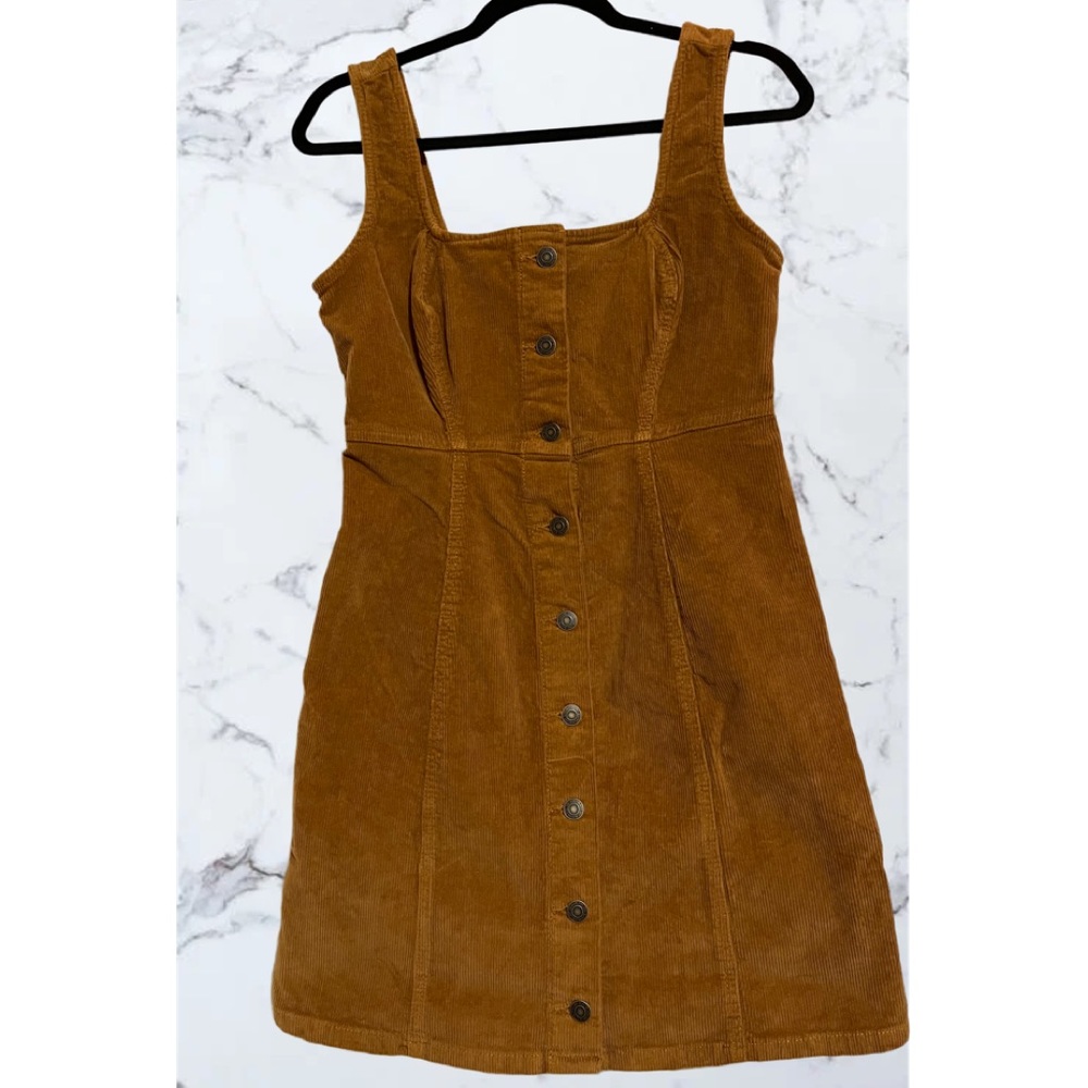 Corduroy Button-Down Dress , Size M, NWOT